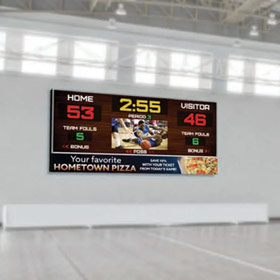 Arena Scoreboard Of Gaming Competition Halls