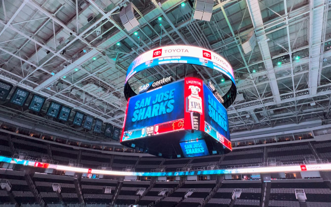 Arena Scoreboards Company Advantage
