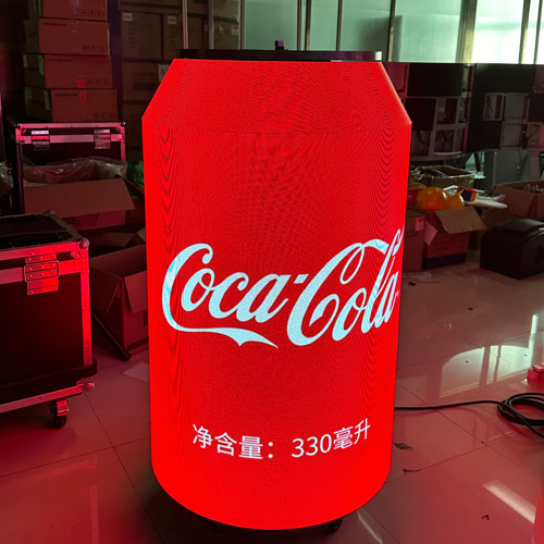Écran LED pour vitrine Coca-Cola