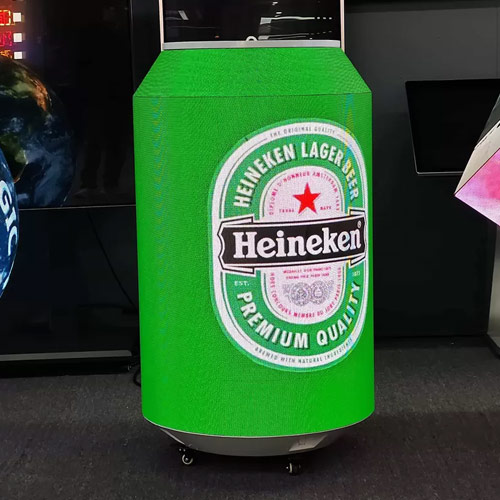 Écran LED pour vitrines de bière