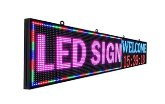 Color LED Sign