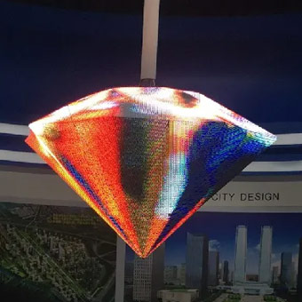 Diamant-LED-Anzeige