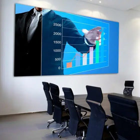 Écran LED à pas fin pour affichage d'entreprise