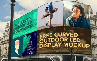 Outdoor LED flexível