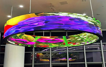 Flexibles LED-Display