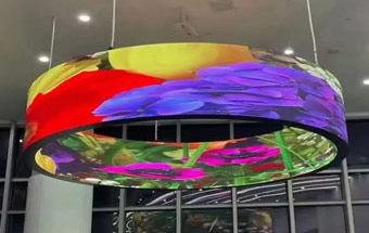 Display LED flexível