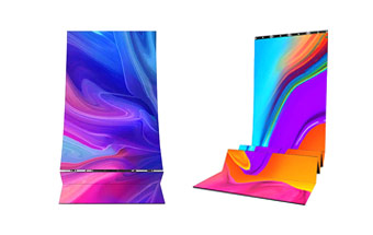 Faltbares LED-Display