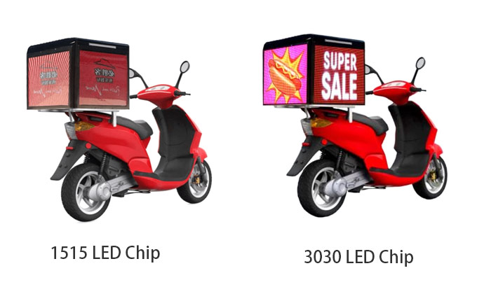 外帶箱LED顯示器 LED晶片型號