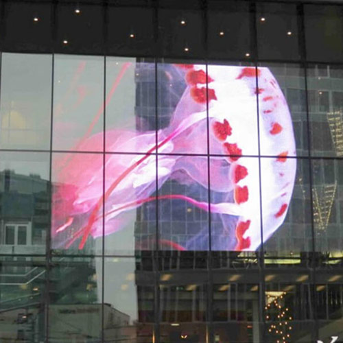Grille LED Display Case Show