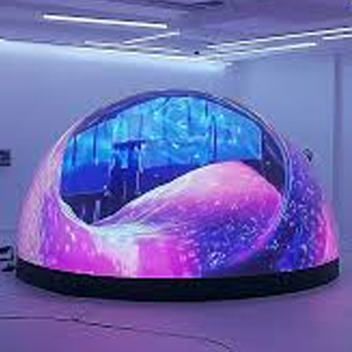 Mostra la custodia dello schermo LED Hemisphere