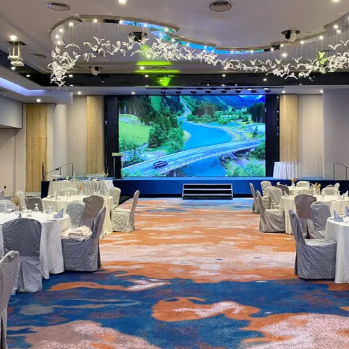 Hotel LED Display Case Shows