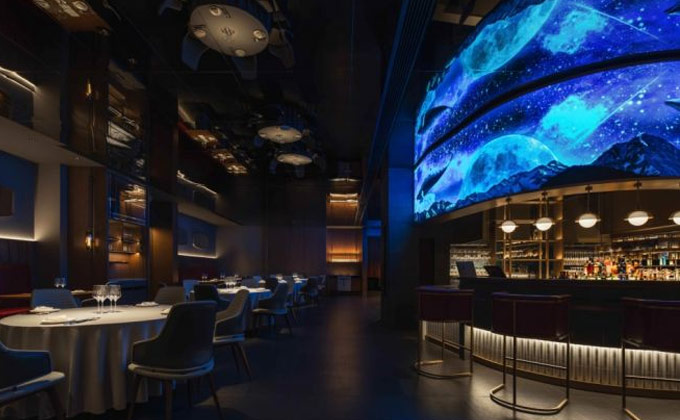 Hotel LED Screen Of Bar