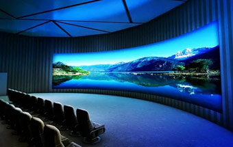 Pantalla LED flexible para interiores
