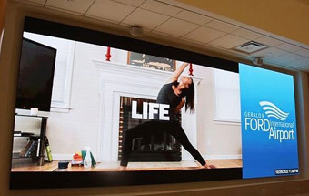 Display LED pubblicitario per interni