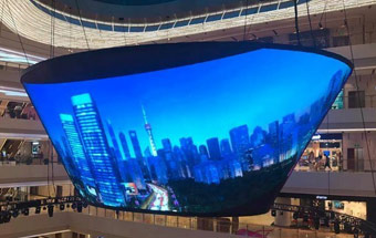 Unregelmäßige LED-Anzeige