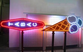 LED-Eiscreme-Schilder