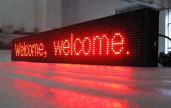 Display de rolagem LED