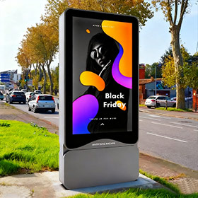 Totem LED per le strade