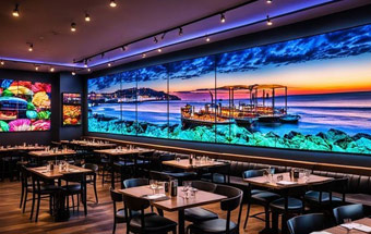 LED-Anzeige für Restaurant