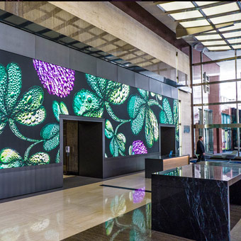 Lobby LED Display Of Hotel LED Screen