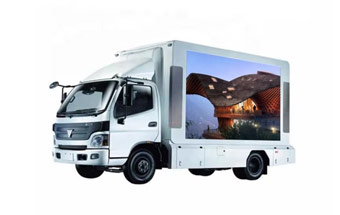 Esposizione di camion mobili