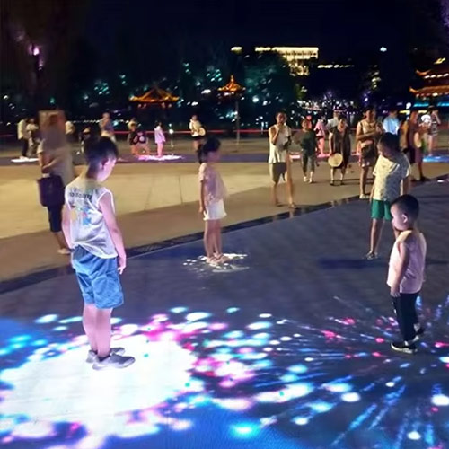 Schermo LED da pavimento per esterni