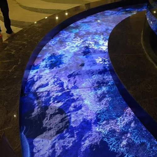 Schermi LED da pavimento per esterni: casi di studio