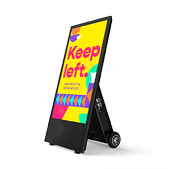 Affichage numérique portable en extérieur