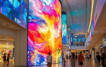 Pantalla LED para centro comercial
