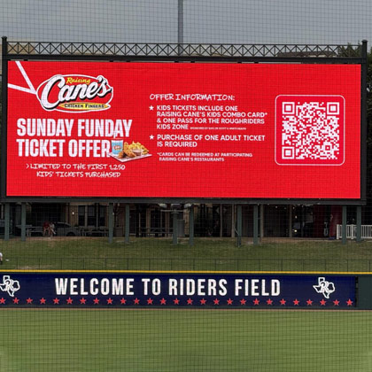 Sponsorship Advertising Revenue Of Sports LED Display
