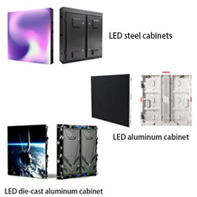 Pantallas LED deportivas Gabinetes LED