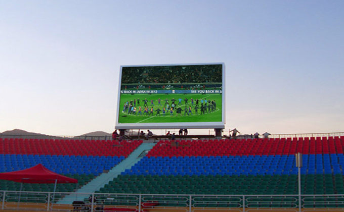 Pantalla LED deportiva para asientos de espectadores