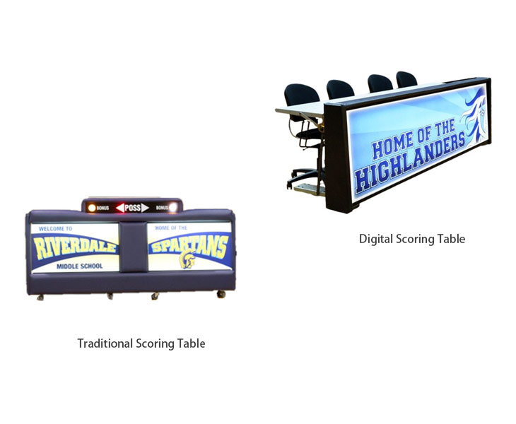 Traditional Scoring Table VS Digital Scoring Table