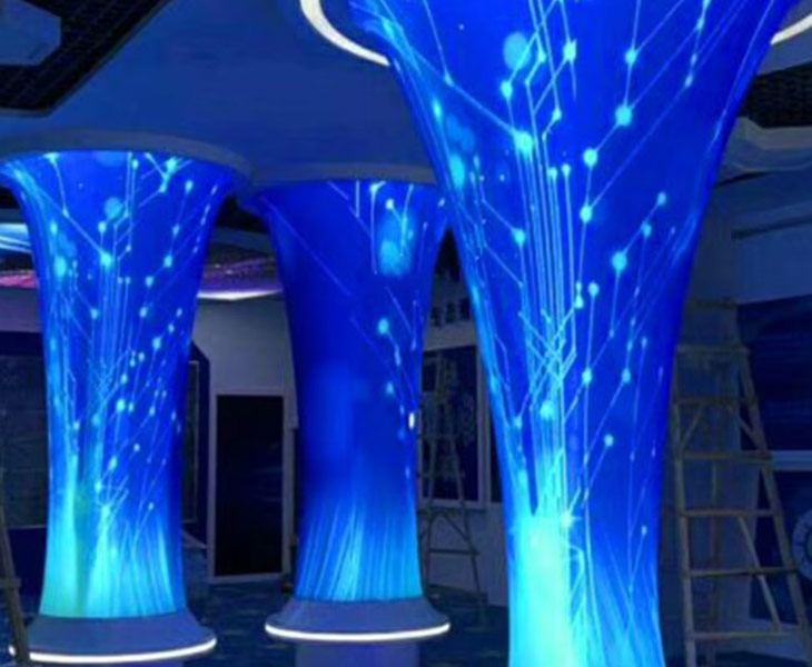 Display LED de chifre de árvore seguro e estável
