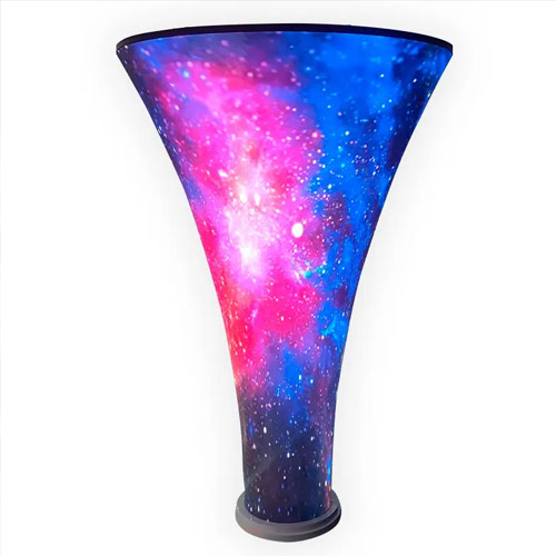 Exibições de casos de LED Tree Horn