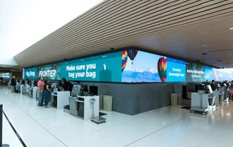 Écrans LED pour aéroports