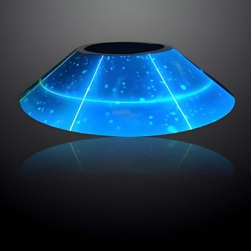 Kegelförmiger LED-Bildschirm mit konischem Display