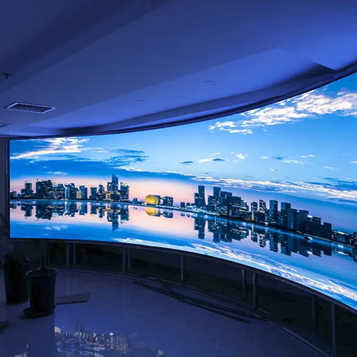 Pantalla LED flexible para interiores