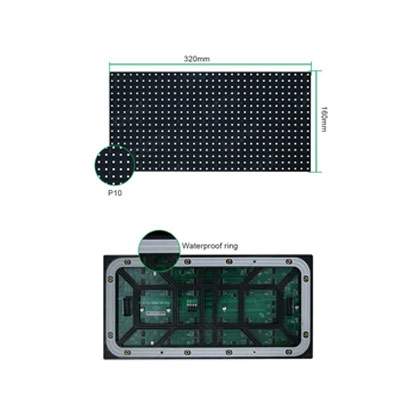 Módulos de LED para exterior com junta à prova d'água