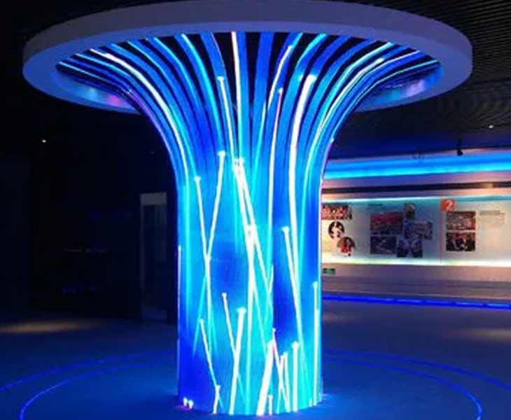 Display LED Wisdom Tree con sistema di fissaggio magnetico