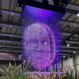 3DアートインスタレーションLED