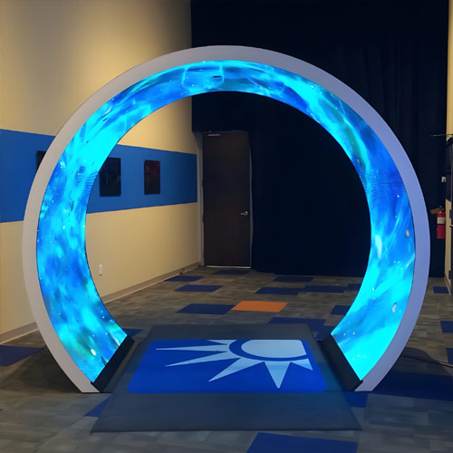 Octagonal Led Arch Arch LED Display | Creative Flexible Arch LED Display