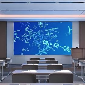 Painel de LED para salas de aula