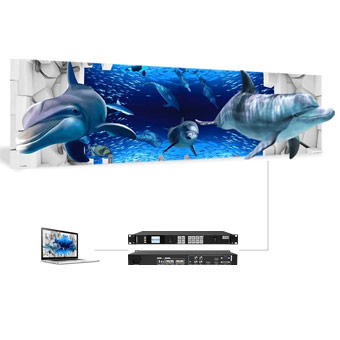 Colorlight X4e para gerenciar seu display LED