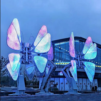 Display LED creativo