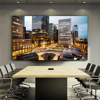 Painel de LED COB Flip Chip para Sala de Reuniões
