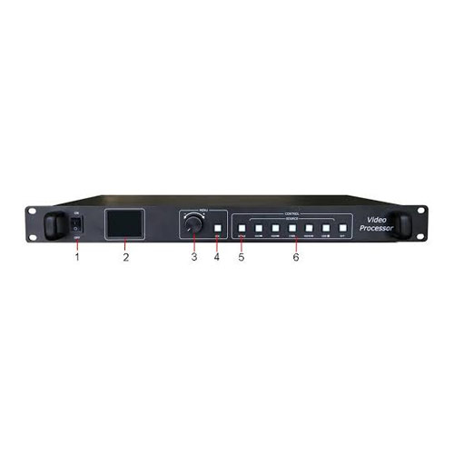 Huidu VP410 ケースショー