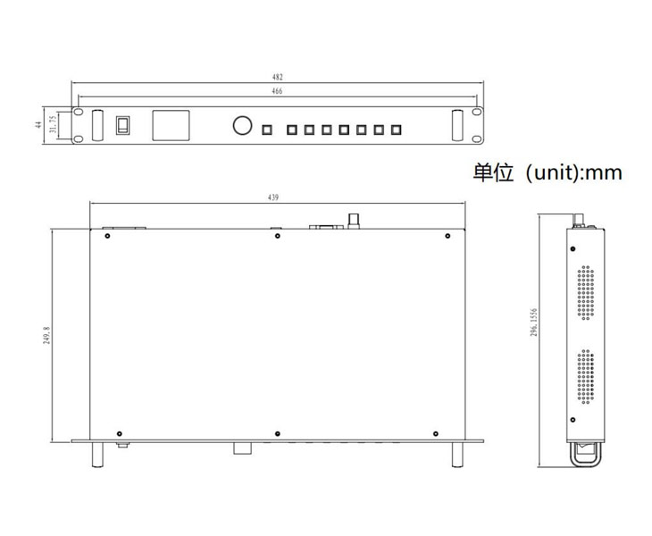 Huidu VP410 サイズ