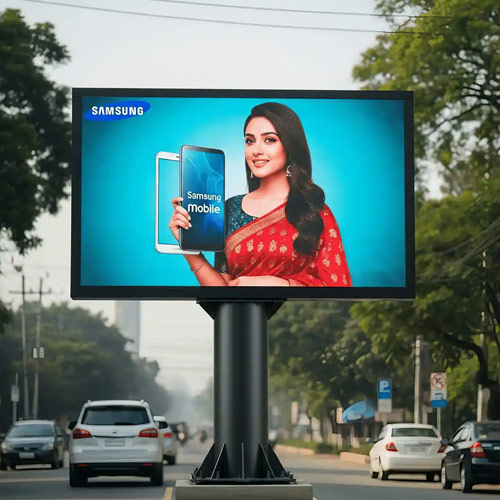 Outdoor DIP LED-Display Samsung Promotion Case Show