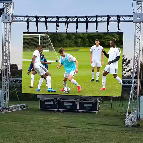 DIP-LED-Display-Mietkoffer für den Außenbereich